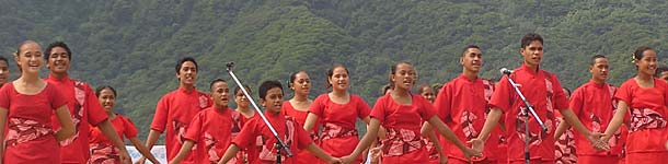 Dansers uit Samoa