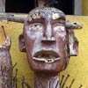In het museum Kura Hulanda in Willemstad staat 'Jack Spijkerman', een oud beeld dat werd gebruikt bij voodoo-rituelen 
