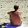 Hans op het strand van Isla de Lobos
Hans op het strand van Isla de Lobos